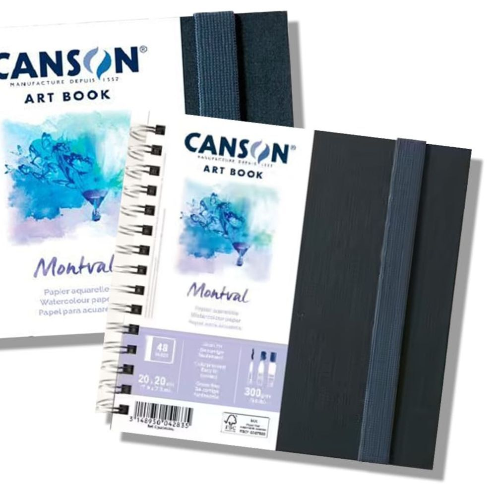 Canson Montval Art Book 20x20cm 300gsm 48 Pages