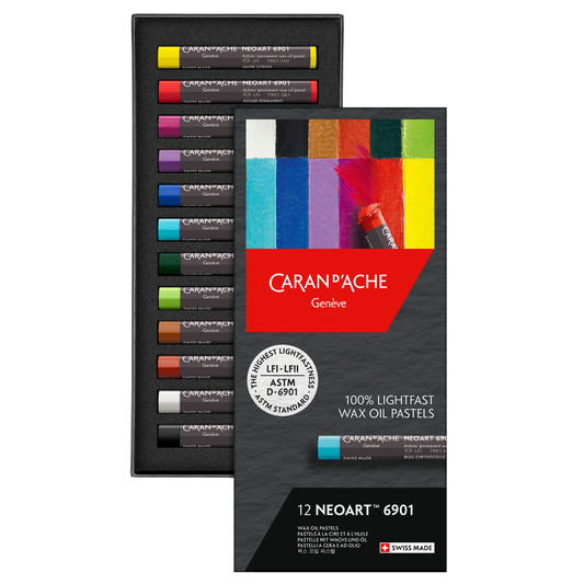 Caran d'Ache Neoart 6901 Pastel Box of 12