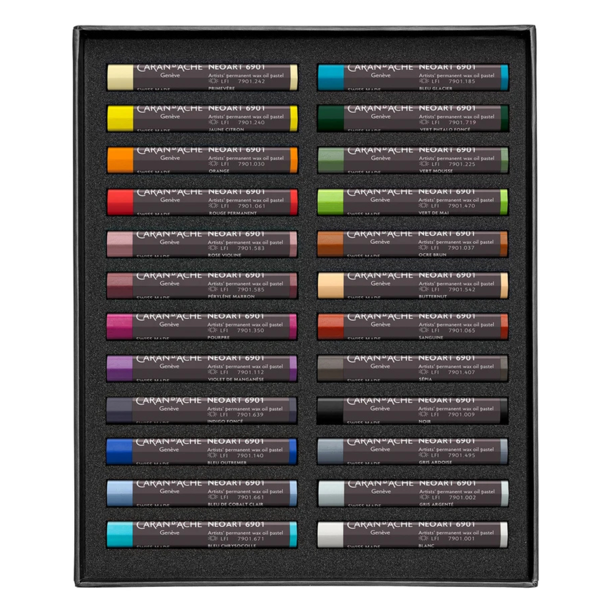 Caran d'Ache Neoart 6901 Pastel Box of 24