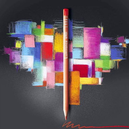 Caran d'Ache Luminance 6901 Coloured Pencil Box of 76 + 2 Blenders