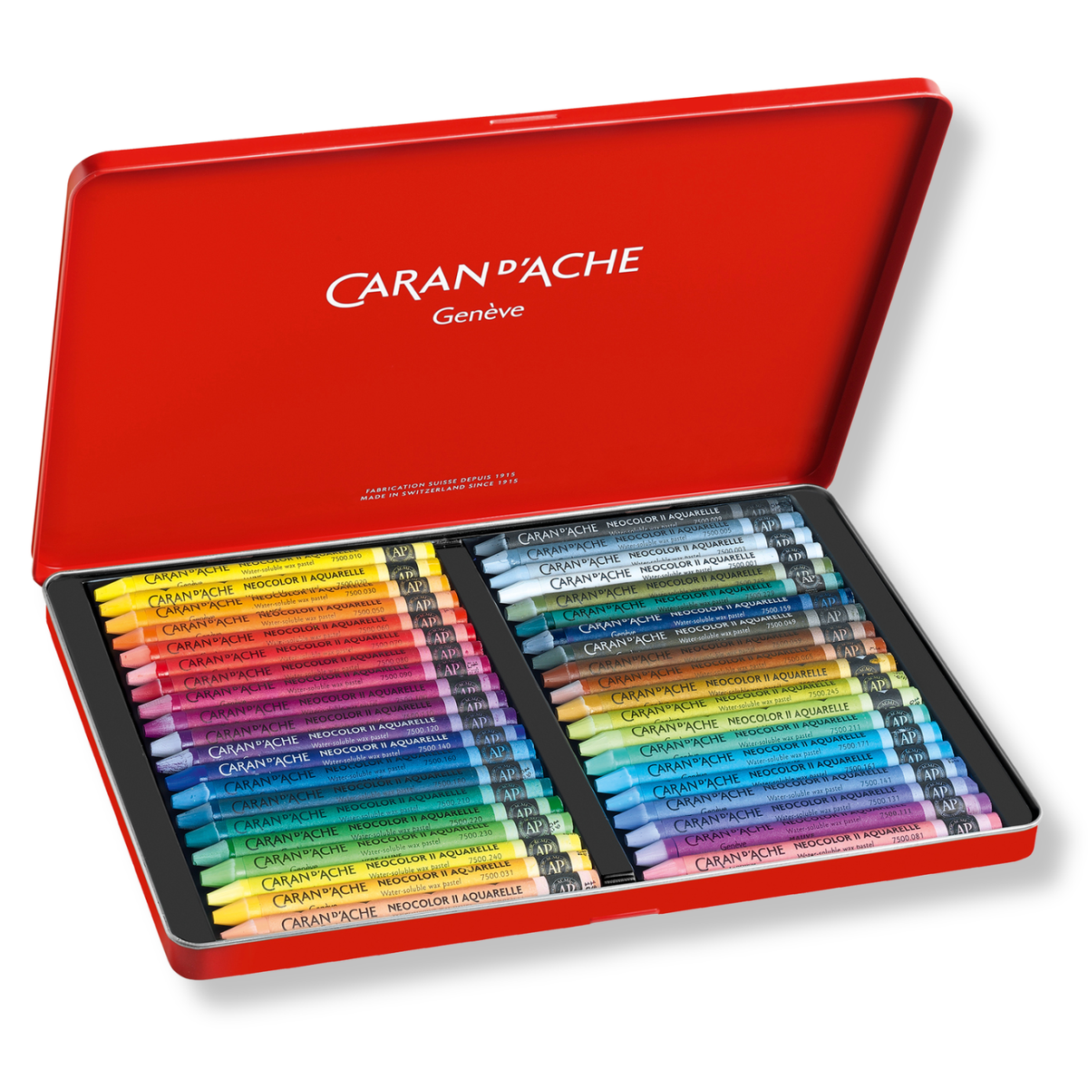 Caran DAche NEOCOLOR II Water Soluble Wax Pastel x 40