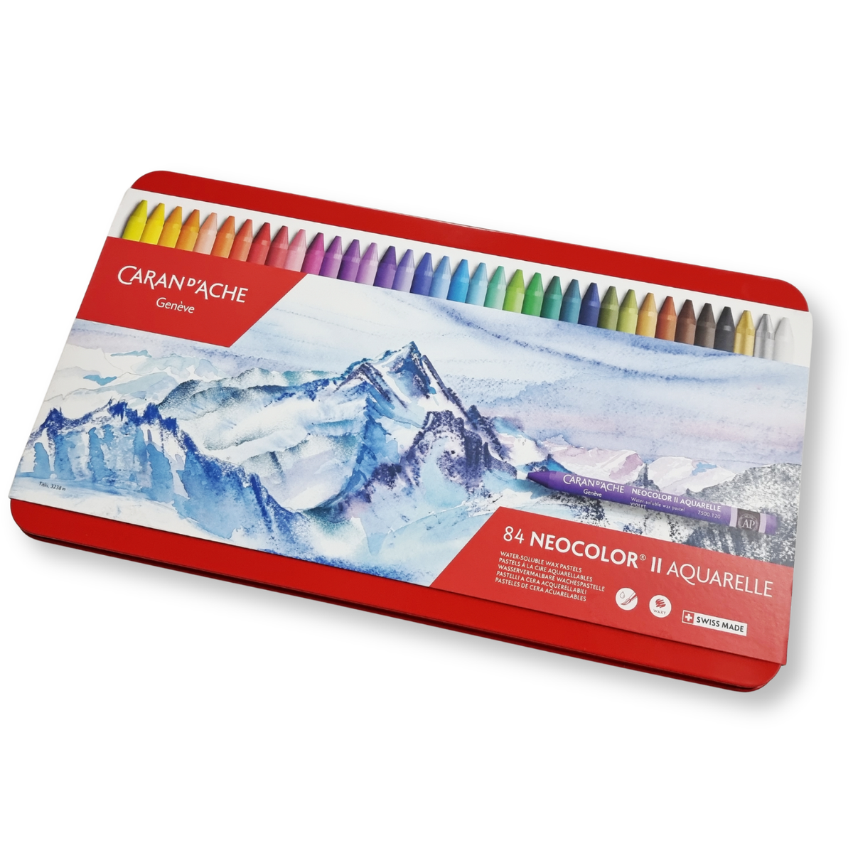 Caran DAche NEOCOLOR II Water Soluble Wax Pastel x 84