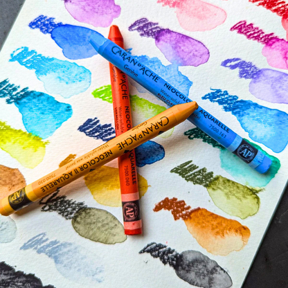 Caran DAche NEOCOLOR II Water Soluble Wax Pastel x 84