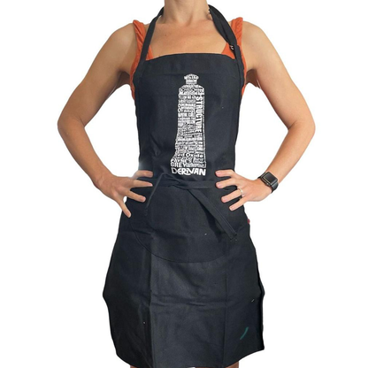 DERIVAN ARTIST APRON BLACK image 3