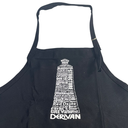 DERIVAN ARTIST APRON BLACK image 2