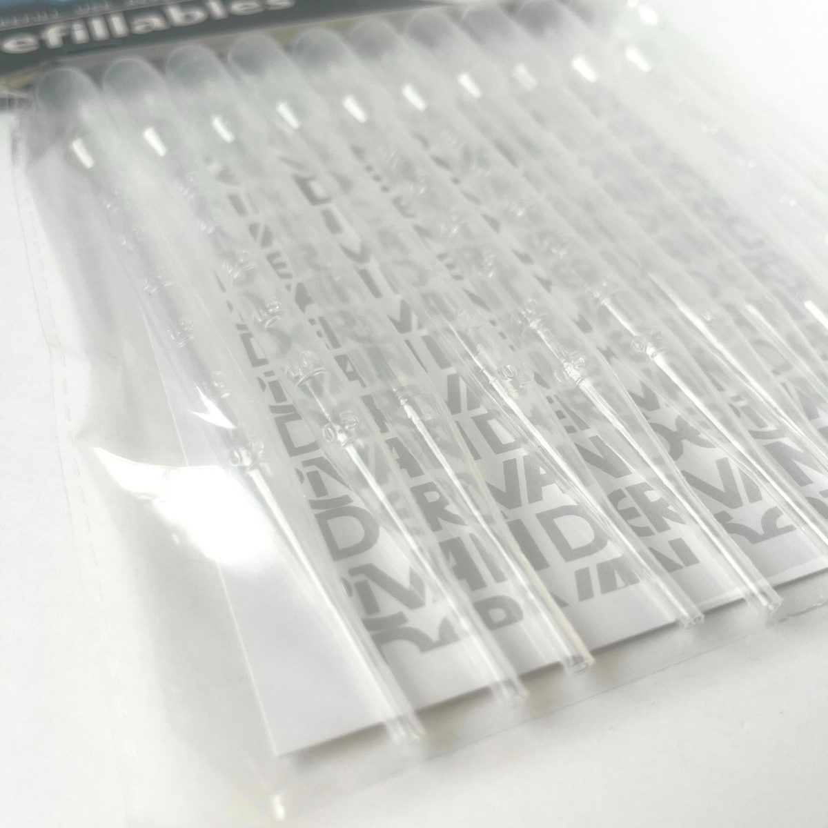 DERIVAN REFILLABLES 10 x Plastic Pipettes 3ml image 2