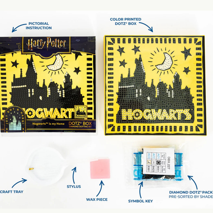Diamond Dotz Harry Potter Dotz Box Diamond Painting Kit 15 x 15cm - Hogwarts Is My Home