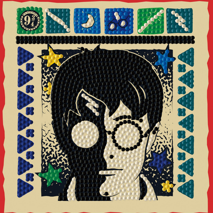 Diamond Dotz Harry Potter Dotz Box Diamond Painting Kit 15 x 15cm - Potter's Power