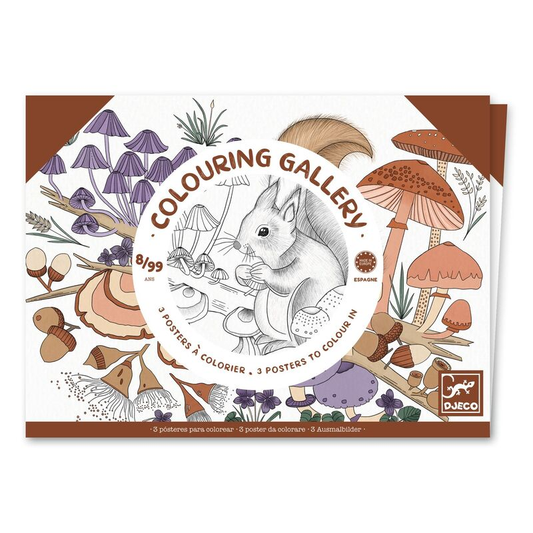 Djeco Colouring Gallery - Naturalist image 1