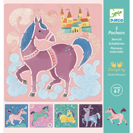 Djeco Stencils - Horse