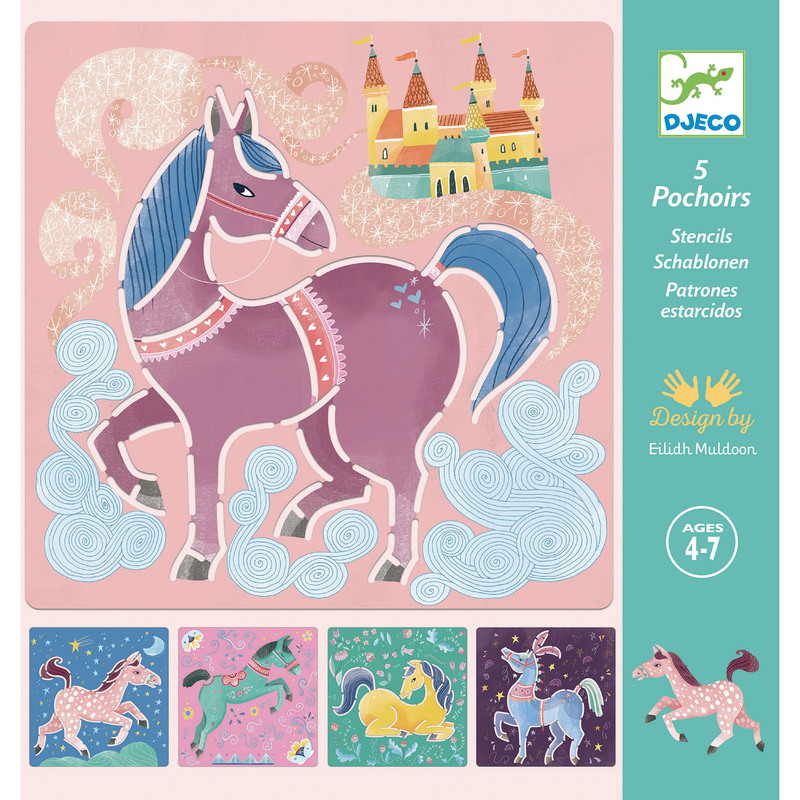 Djeco Stencils - Horse