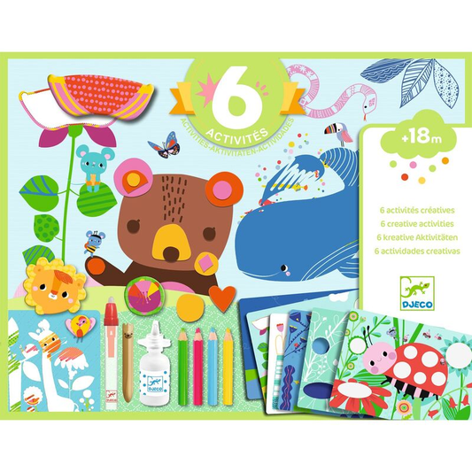 Djeco - The Mouse and His Friends Multi Craft Kit