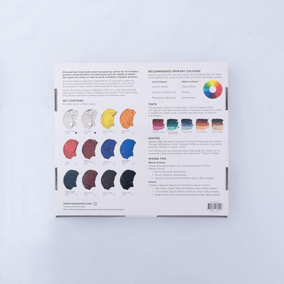 Reeves Fine Artist Oil Paint Set 12pc