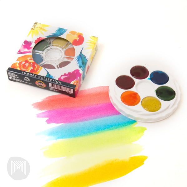 Micador for Artists Brilliant Watercolour Disc - Summer