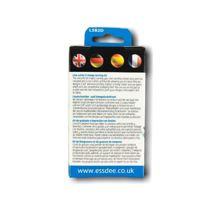 Essdee 3 in 1 Lino Cutter and Stamp Carving Kit image 5
