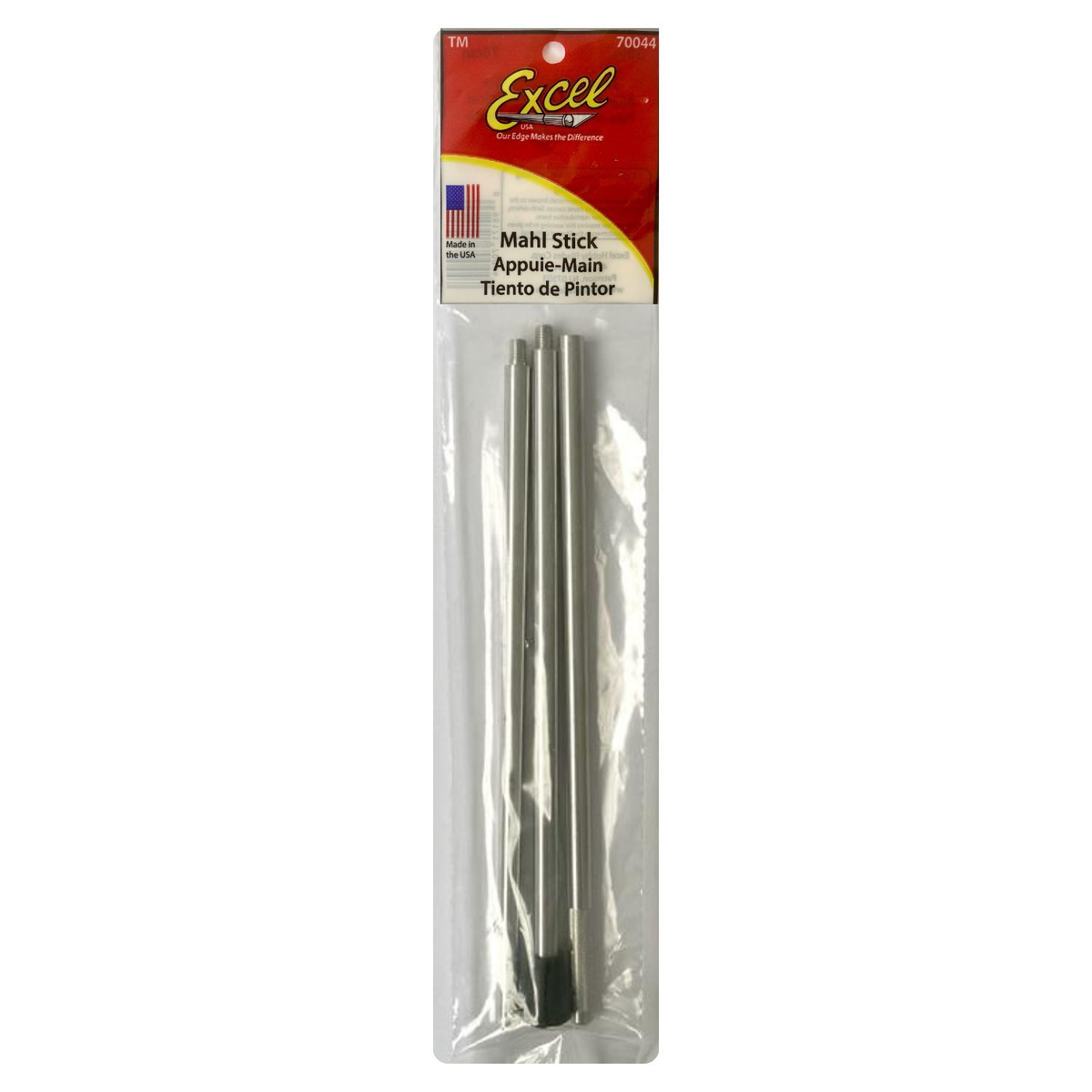 EXCEL Mahl Stick 3/8 inch 3pc image 3