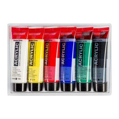 Amsterdam Acrylic General Selection 6 x 20ml