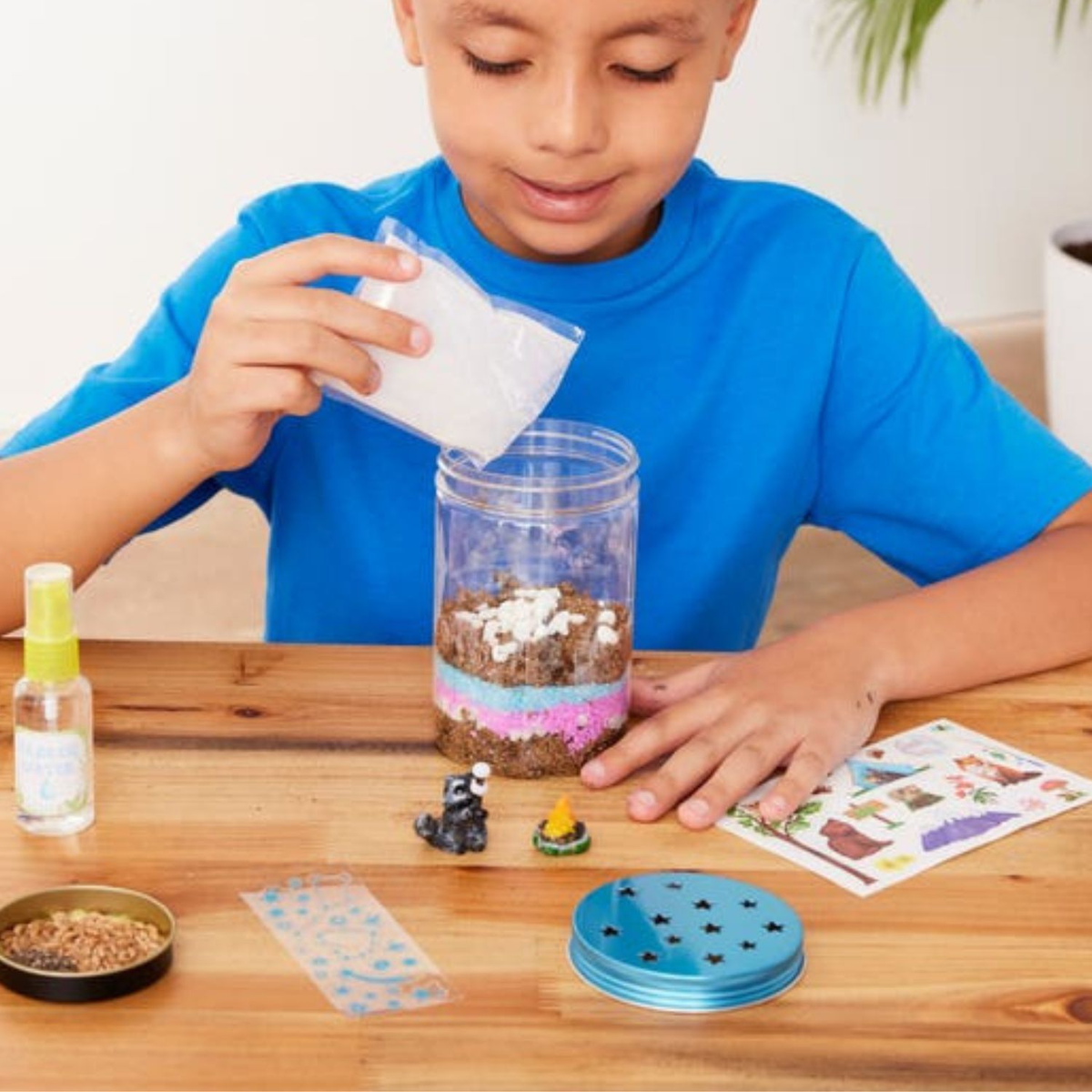 Faber-Castell Creativity for Kids Grow and Glow Terrarium Kit