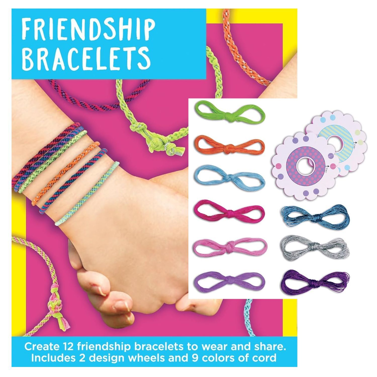 Faber-Castell Creativity For Kids Friendship Bracelets Mini Kit