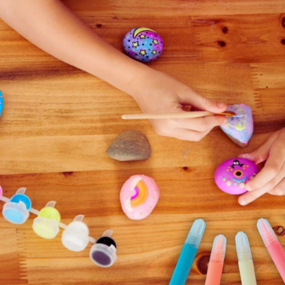Faber-Castell Creativity for Kids Glow in the Dark Rock Painting Kit