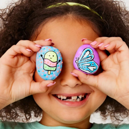 Faber-Castell Creativity for Kids Glow in the Dark Rock Painting Kit