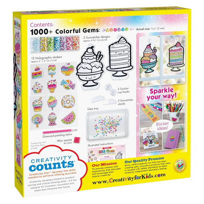 Faber-Castell Creativity For Kids Big Gem Diamond Painting - Sweets