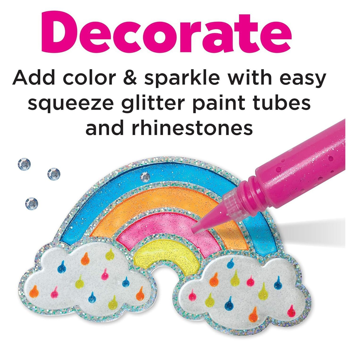 Faber-Castell Creativity For Kids Easy Sparkle Window Art Mini Kit