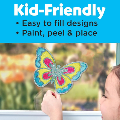 Faber-Castell Creativity For Kids Easy Sparkle Window Art Mini Kit