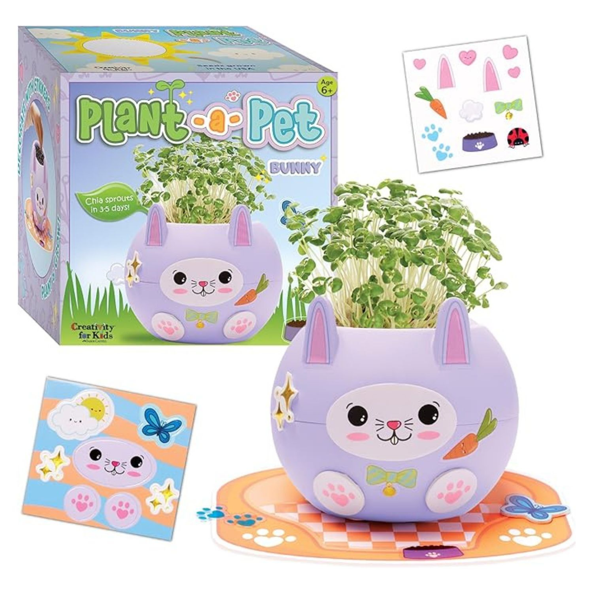 Faber-Castell Creativity for Kids Chia Plant-a-Pet - Bunny