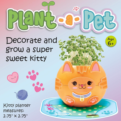 Faber-Castell Creativity for Kids Chia Plant-a-Pet - Kitty