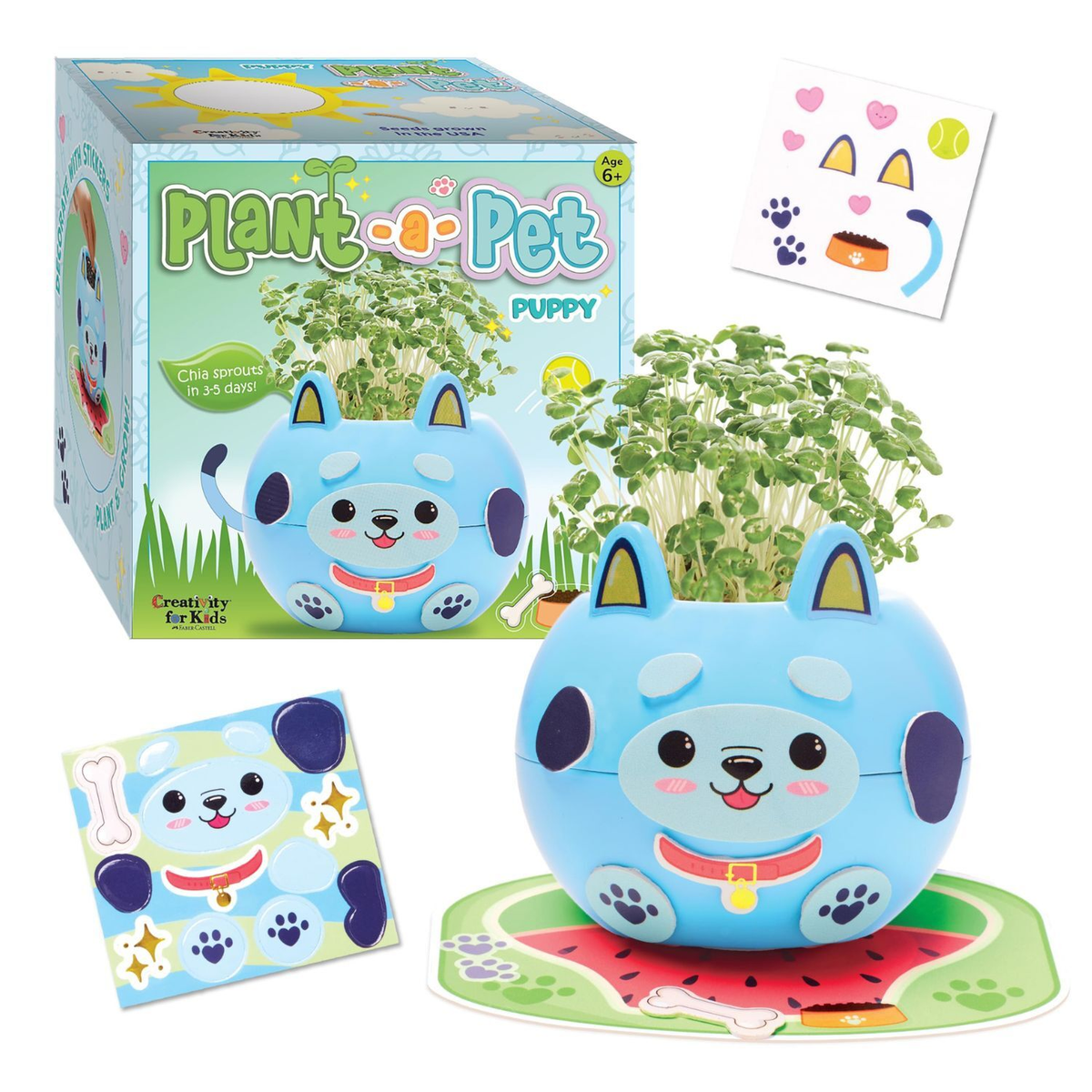 Faber-Castell Creativity for Kids Chia Plant-a-Pet - Puppy