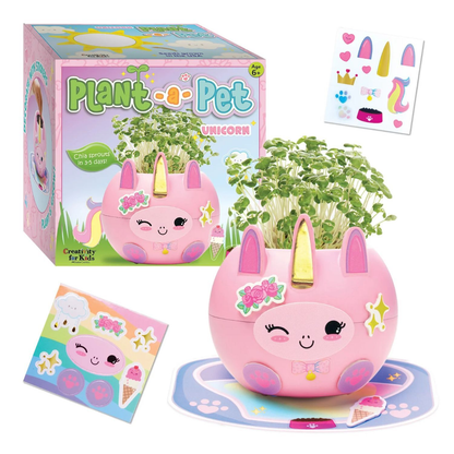 Faber-Castell Creativity for Kids Chia Plant-a-Pet - Unicorn
