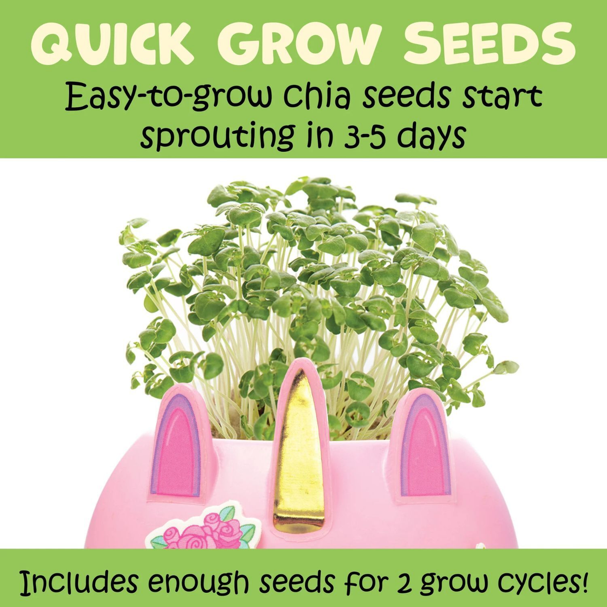 Faber-Castell Creativity for Kids Chia Plant-a-Pet - Unicorn