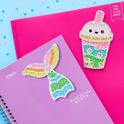 Faber-Castell Creativity For Kids Bubble Gems Super Sticker - Mermaid