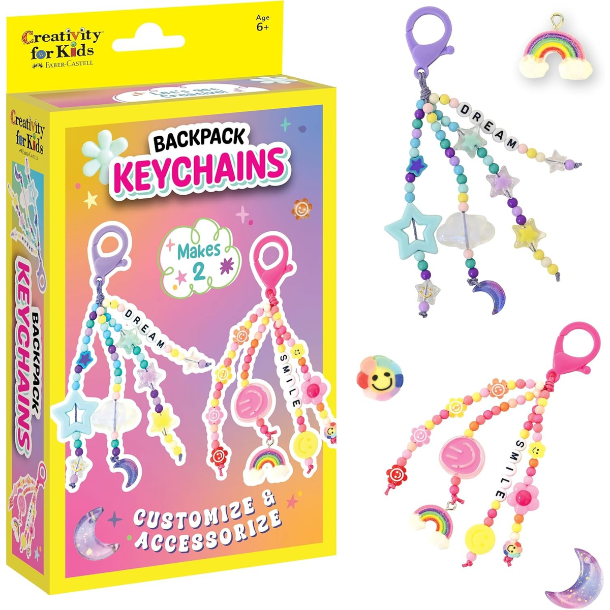 Faber-Castell Creativity for Kids Backpack Keychains