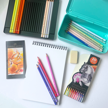 Faber-Castell Polychromos Pencils - 20 New Colour Tin image 2