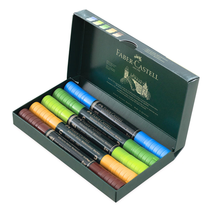 Faber Castell Albrecht Durer Watercolour Marker 5pc - Plein Air
