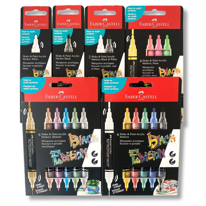 Faber-Castell Black Edition Acrylic Marker Black image 4