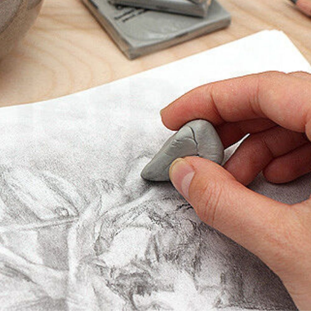 Faber-Castell Artists Kneadable Eraser Grey image 4