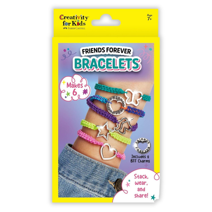 Faber-Castell Creativity For Kids Friends Forever Bracelets Mini Kit