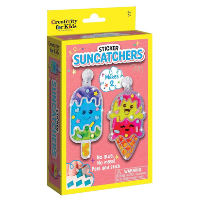 Faber-Castell Creativity For Kids Sticker Suncatchers Mini Kit - Ice Cream