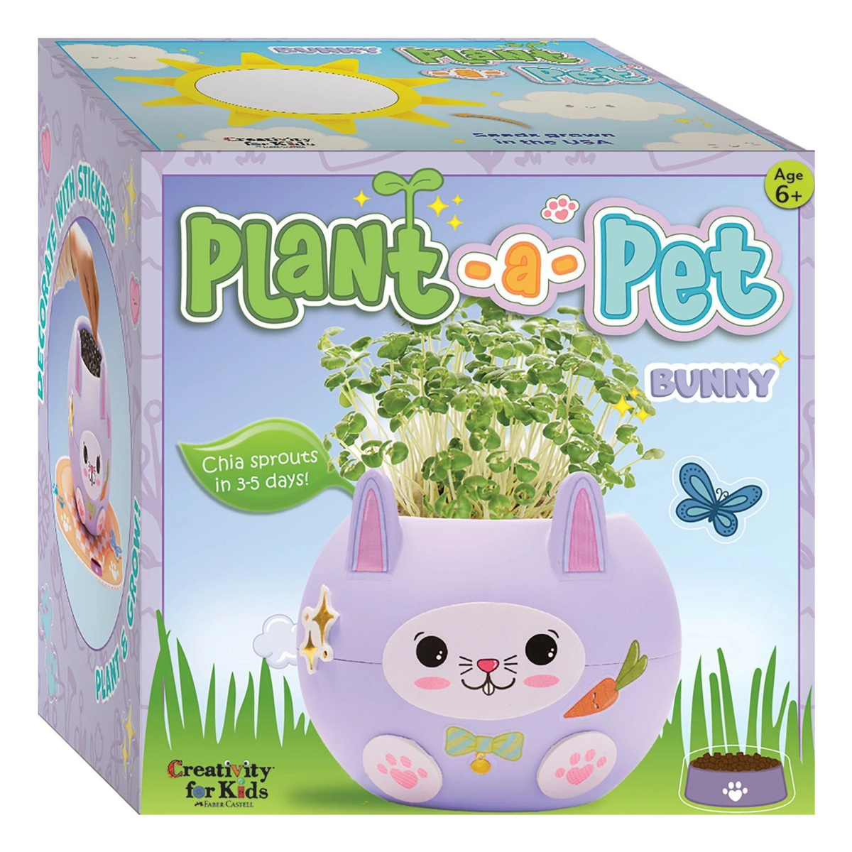 Faber-Castell Creativity for Kids Chia Plant-a-Pet - Bunny
