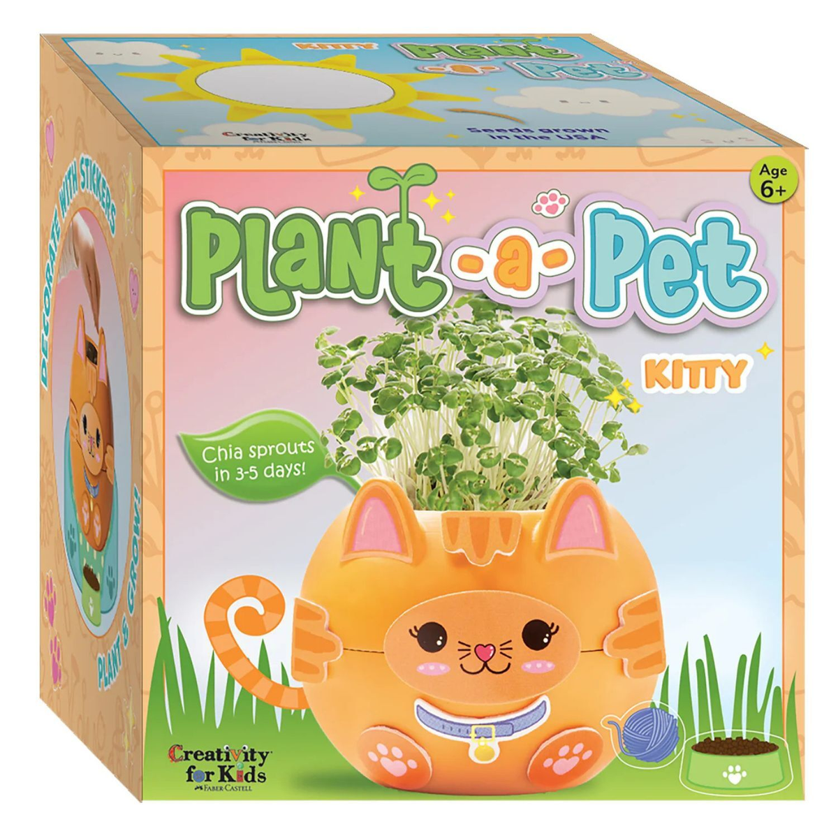 Faber-Castell Creativity for Kids Chia Plant-a-Pet - Kitty