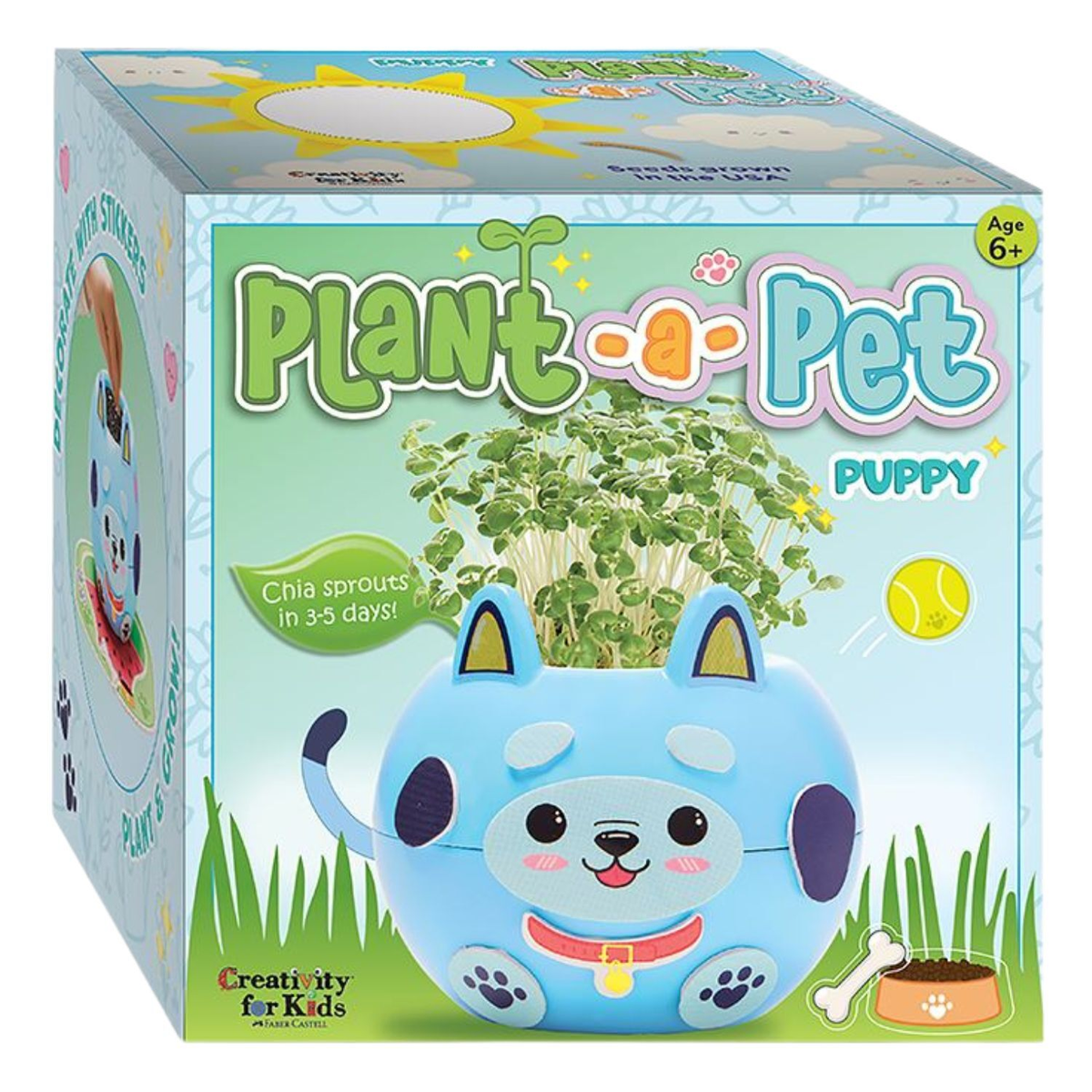 Faber-Castell Creativity for Kids Chia Plant-a-Pet - Puppy