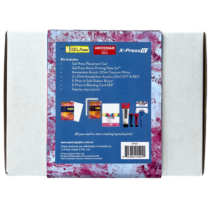 Gel Press Mono Printing Kit Limited Edition