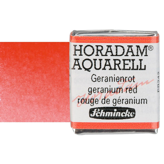 SCHMINCKE HORADAM AQUARELL Half Pan S3 Geranium Red
