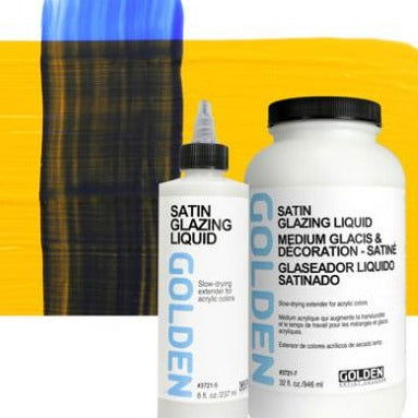 GOLDEN Acrylic Glazing Liquid - Satin