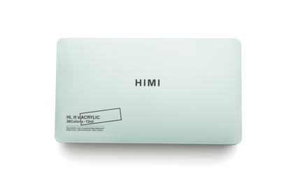 HIMI Twin Cup Jelly Acrylic Paint Set 36 x 12ml - Green Metallic Case