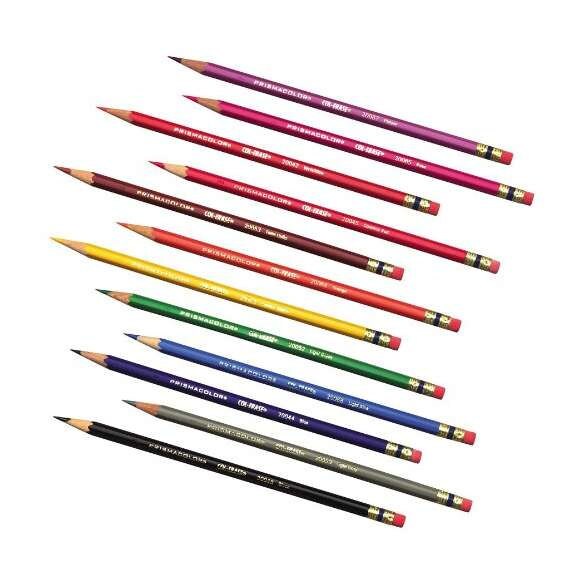 Prismacolor COL-ERASE Pencil Set of 12