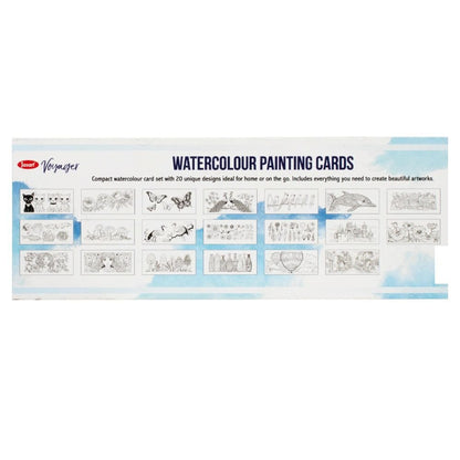 Jasart Watercolour Card Set 260 x 8mm - Design 1